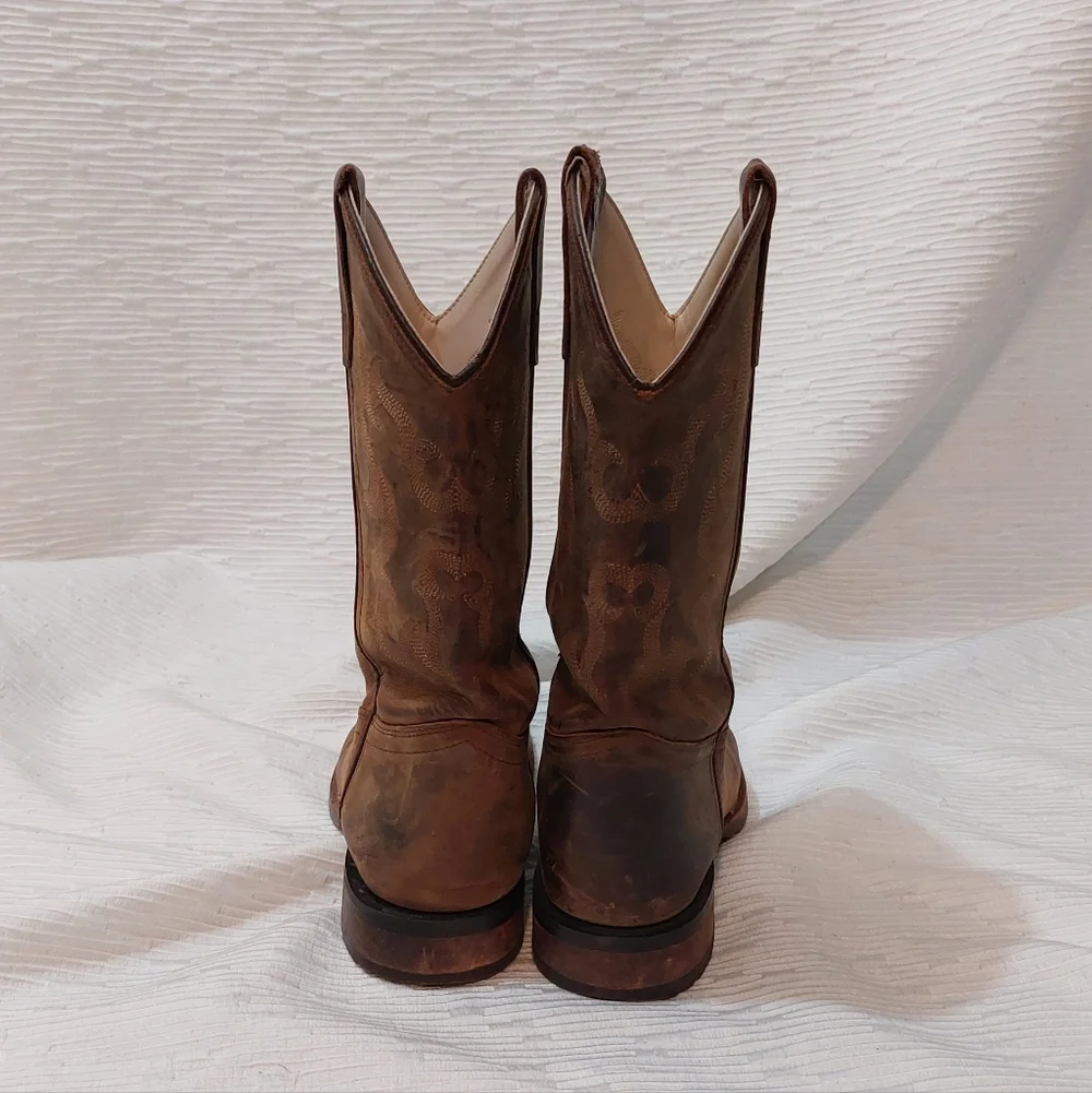 Ariat Cody James Brown Kids' Western Pull-On Boots Size 4